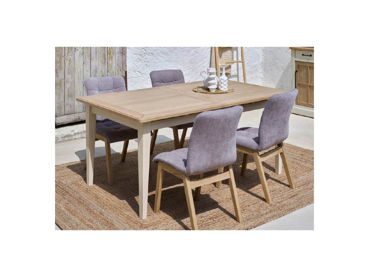 ODYSSEE - Table rectangulaire 1 allonge portefeuille