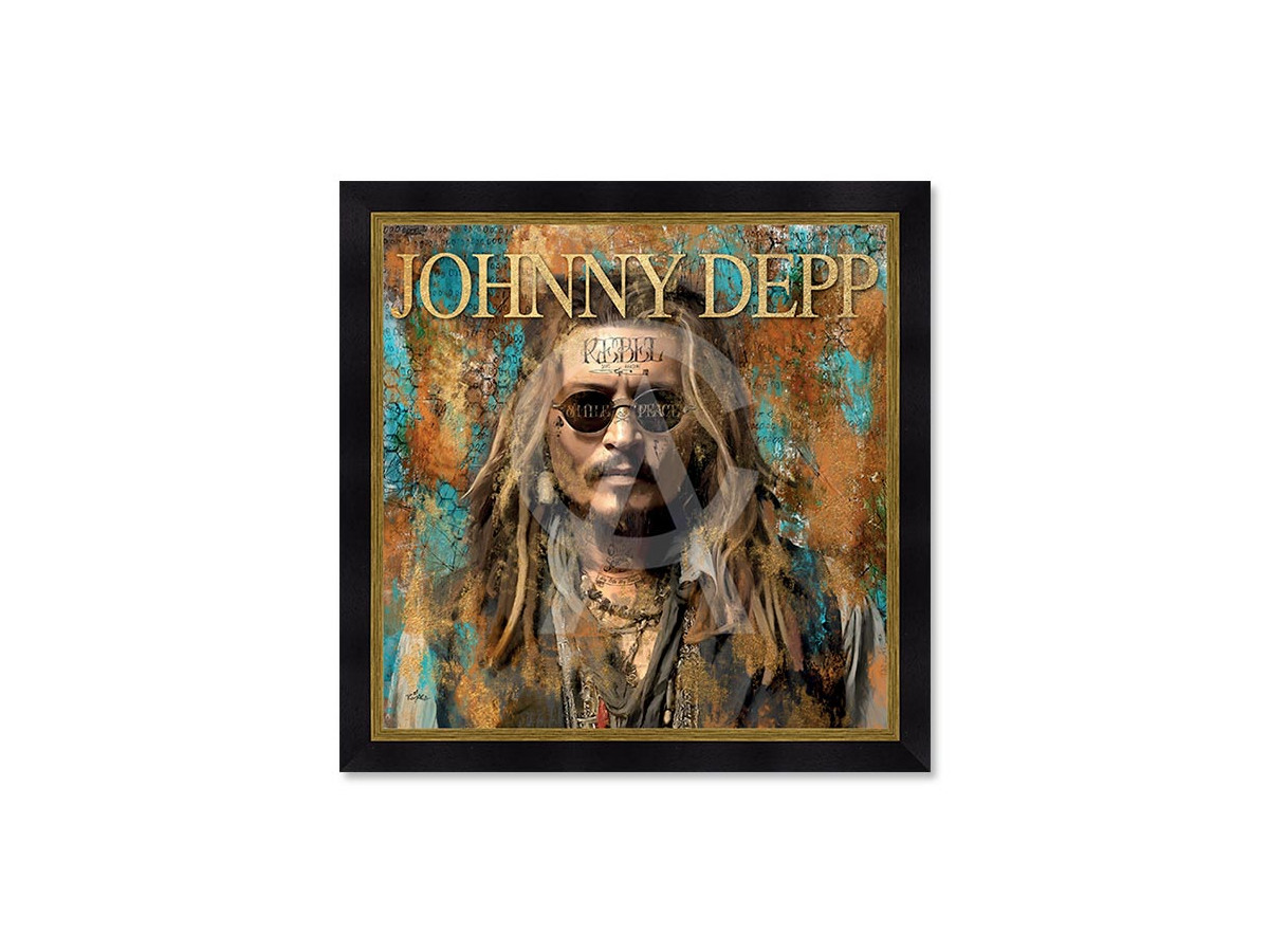 Tableau JOHNNY DEPP ROMARIC